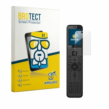 Face avant d’un emballage produit avec le logo de la marque BROTECT. À côté, l’appareil Sofabaton U3 est représenté avec la pr