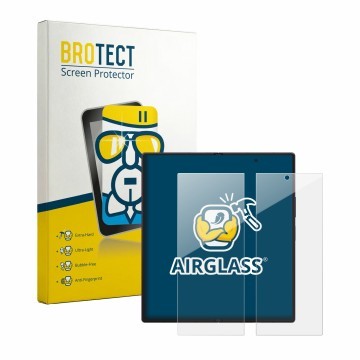 Front side of a product packaging with the brand logo BROTECT. Next to it is the device Samsung Galaxy Z Fold 8 Ultra (Inner d