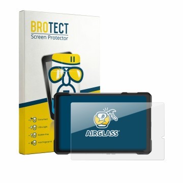 Face avant d’un emballage produit avec le logo de la marque BROTECT. À côté, l’appareil 8849 Tank Pad Ultra est représenté ave