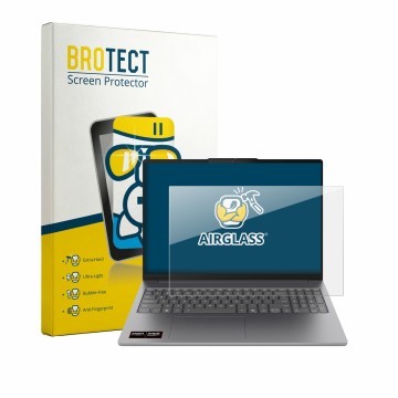Vorderseite einer Produktverpackung mit dem Markenlogo BROTECT. Daneben ist das Gerät Lenovo IdeaPad Slim 5a Gen 11 16