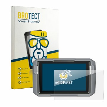 Front side of a product packaging with the brand logo BROTECT. Next to it is the device Topdon ArtiDiag 900 Lite shown with th