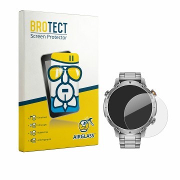 Front side of a product packaging with the brand logo BROTECT. Next to it is the device SUNKTA EF26-C shown with the correspon