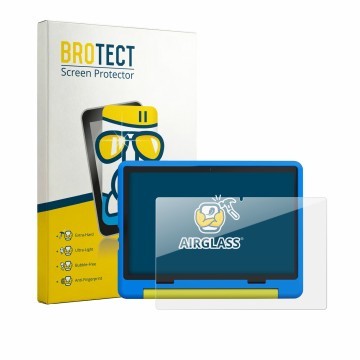 Parte frontale di una confezione del prodotto con il logo del marchio BROTECT. Accanto è raffigurato il dispositivo Laptok KB1