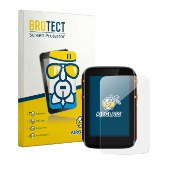 Face avant d’un emballage produit avec le logo de la marque BROTECT. À côté, l’appareil CooSpo BC200 2024 est représenté avec 