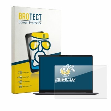 Face avant d’un emballage produit avec le logo de la marque BROTECT. À côté, l’appareil ASUS ExpertBook P5 Gen1 est représenté