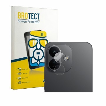 Face avant d’un emballage produit avec le logo de la marque BROTECT. À côté, l’appareil Xiaomi Redmi Note 17 Pro 5G (Caméra UN