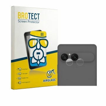 Parte frontale di una confezione del prodotto con il logo del marchio BROTECT. Accanto è raffigurato il dispositivo Sony Xperi