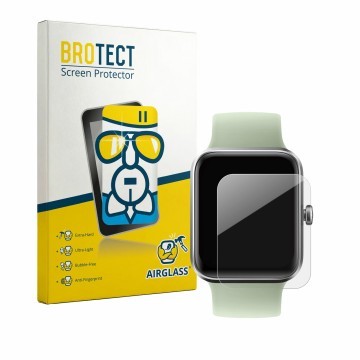 Parte frontale di una confezione del prodotto con il logo del marchio BROTECT. Accanto è raffigurato il dispositivo Decathlon 