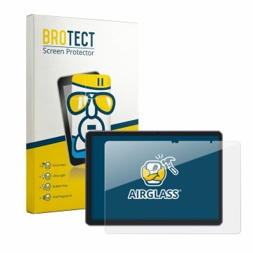 Face avant d’un emballage produit avec le logo de la marque BROTECT. À côté, l’appareil XP-Pen Magic Drawing Pad est représent