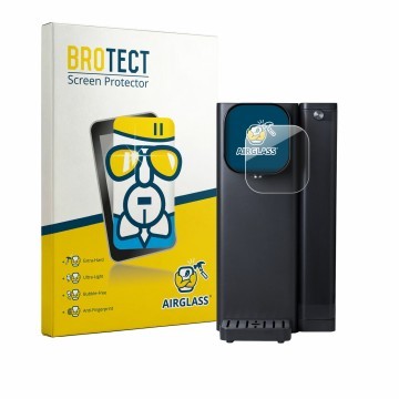 Vorderseite einer Produktverpackung mit dem Markenlogo BROTECT. Daneben ist das Gerät Osmofresh Fusion Air mit dem zugehörigen