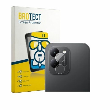 Parte frontal de un envase de producto con el logotipo de la marca BROTECT. Al lado se muestra el dispositivo Xiaomi Poco C95 