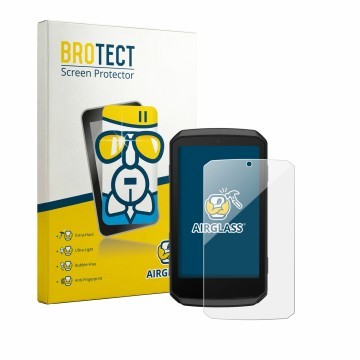 Vorderseite einer Produktverpackung mit dem Markenlogo BROTECT. Daneben ist das Gerät Garmin Edge 1060 mit dem zugehörigen Dis