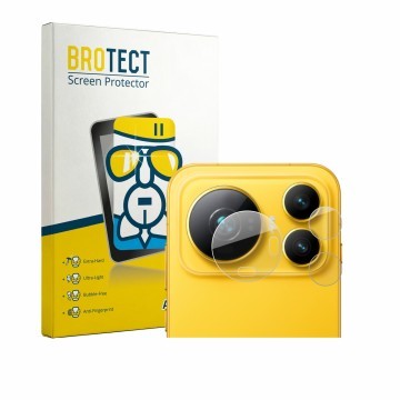 Parte frontale di una confezione del prodotto con il logo del marchio BROTECT. Accanto è raffigurato il dispositivo Honor Magi