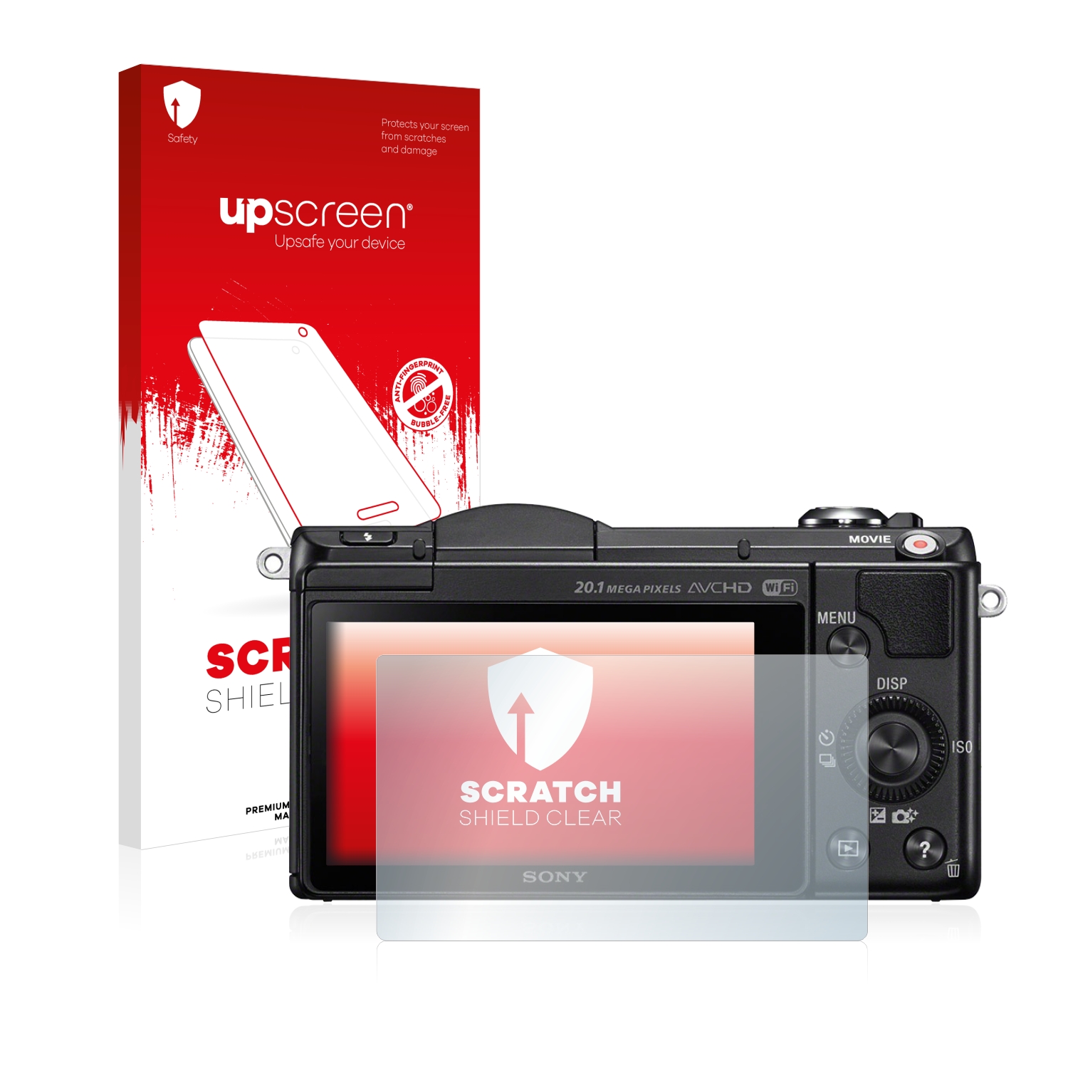 DSLR-A700 Alpha Sony 700 Vidrio Templado Film Protector de pantalla de protección