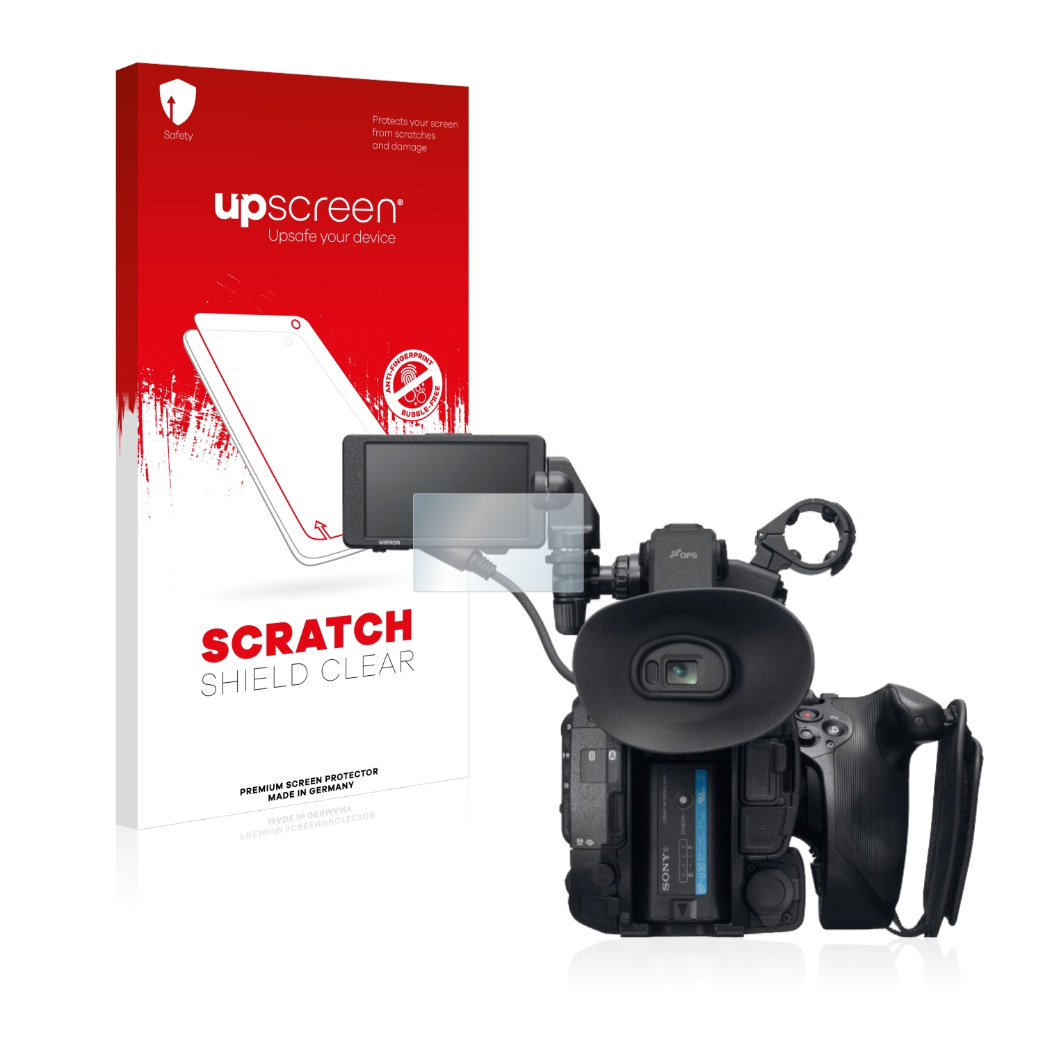 Sony HDR-CX730E Protector de Pantalla de Vidrio Templado Film De Protección