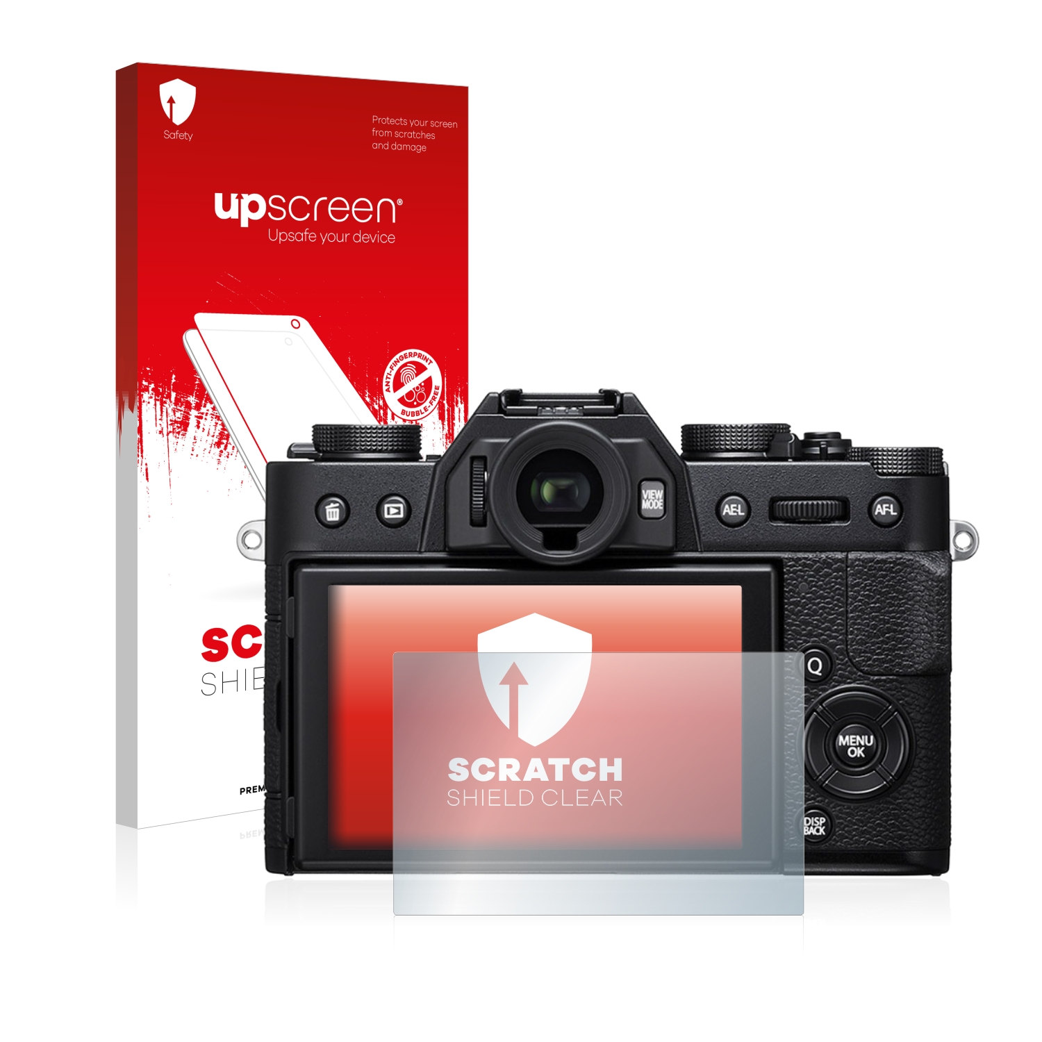 3x FujiFilm X-T30 Protector de Pantalla de Vidrio Templado Film De Protección