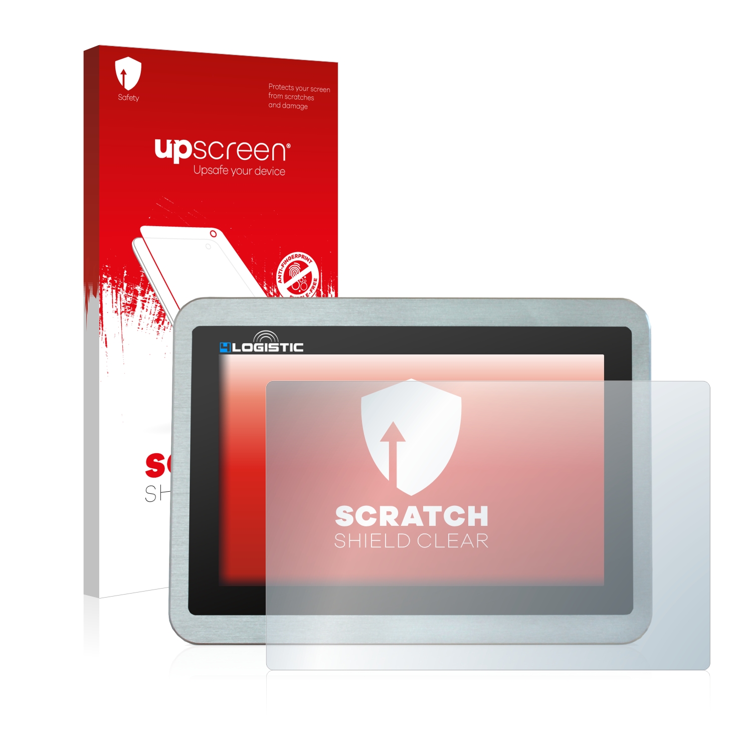 Čirá ochranná fólie upscreen® Scratch Shield pro 4Logistic MS807N MK2