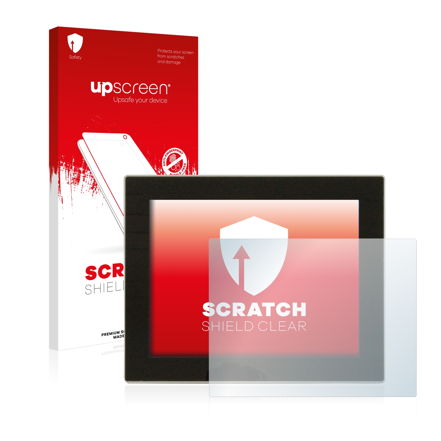 Čirá ochranná fólie upscreen® Scratch Shield pro 4Logistic MS512 i5X MK2