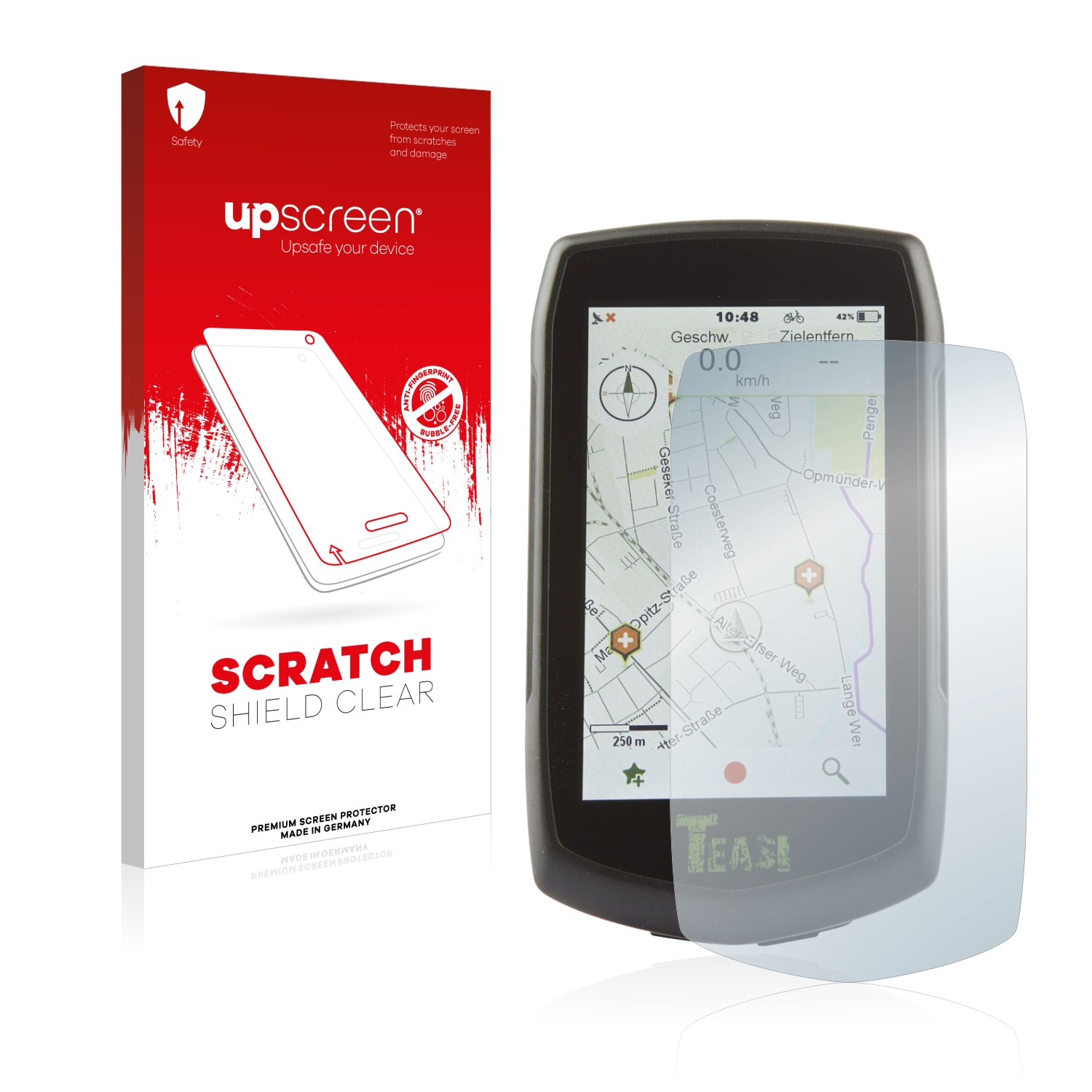 Čirá ochranná fólie upscreen® Scratch Shield pro A-Rival Teasi One4