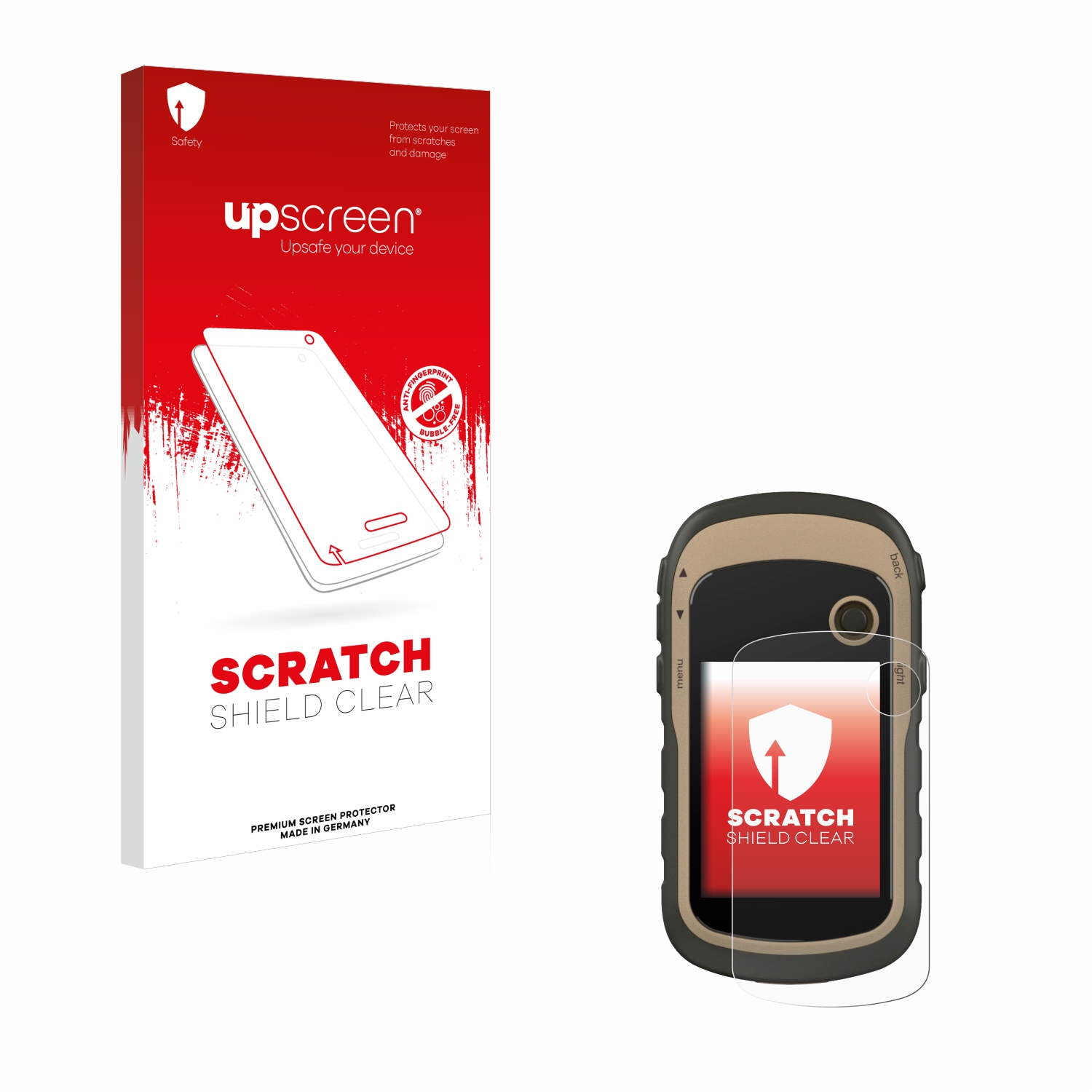 2x brotect protector de pantalla claro Garmin etrex 20x lámina protectora