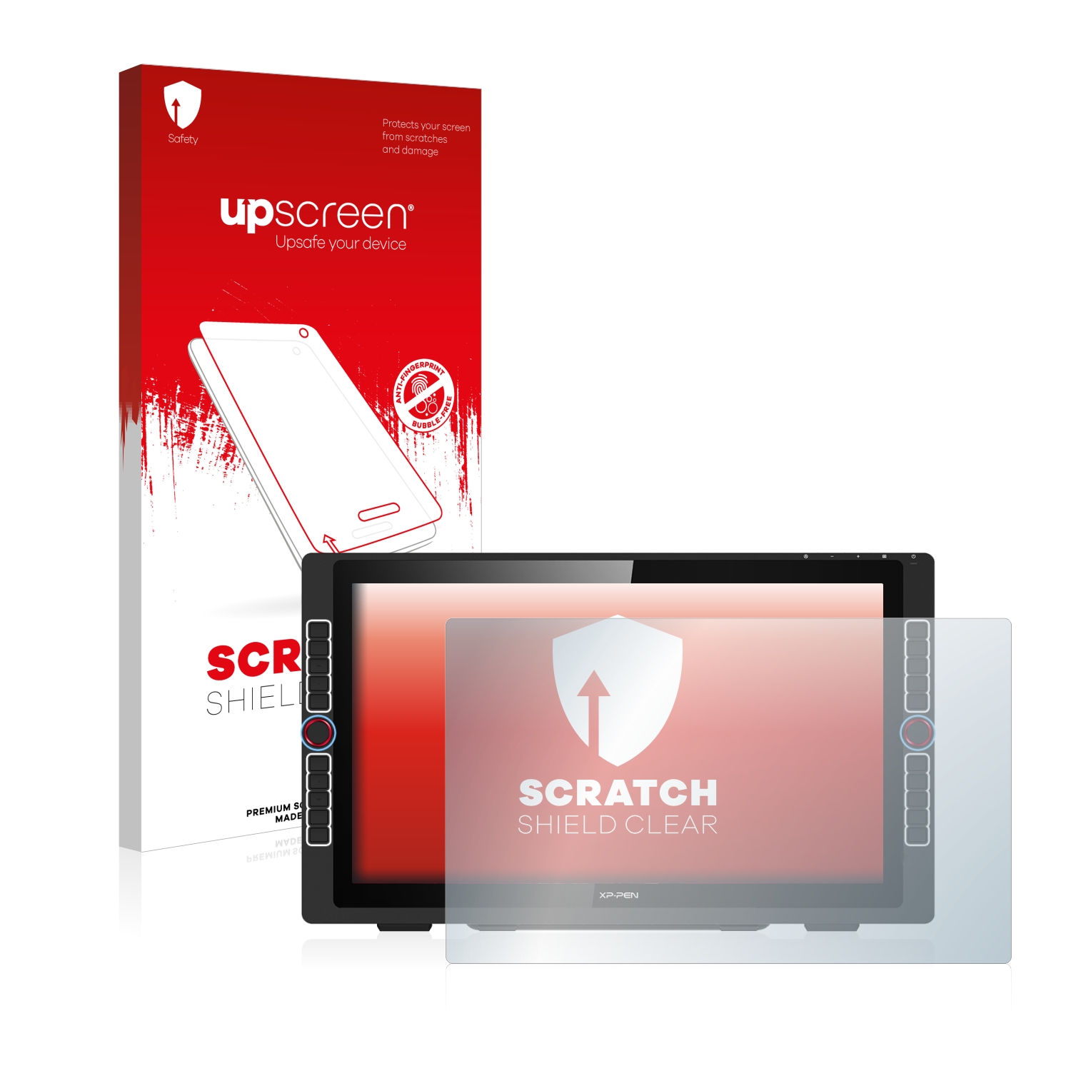 upscreen Scratch Shield Clear Premium Screen Protector for XP-Pen