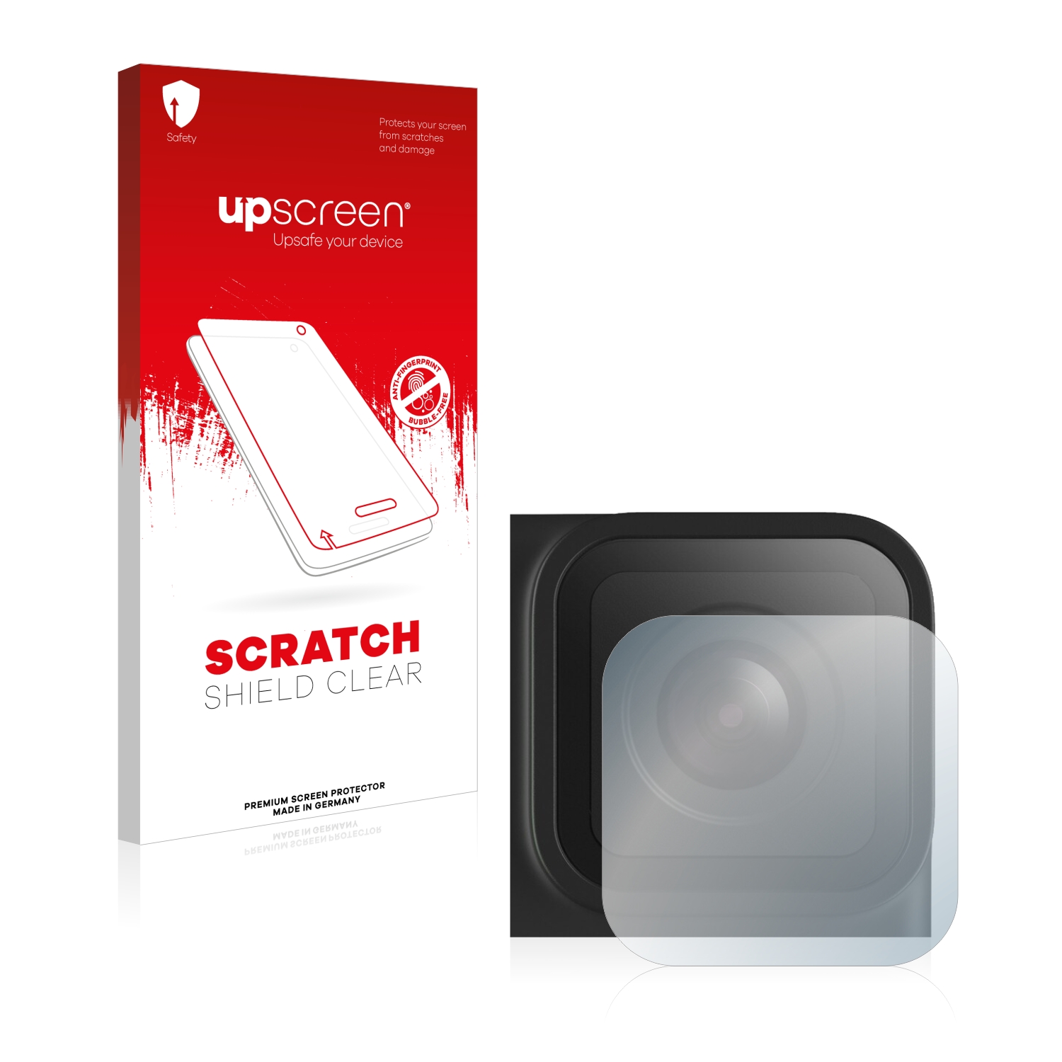 upscreen Antibakterielle Schutzfolie kompatibel mit GoPro Hero9 Black klare Displayschutz-Folie 