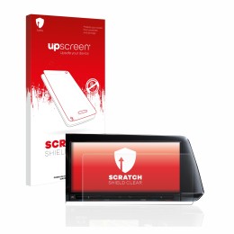 Front side of a product packaging with the brand logo upscreen. Next to it is the device Volkswagen Golf 8 2020 Discover Pro 1