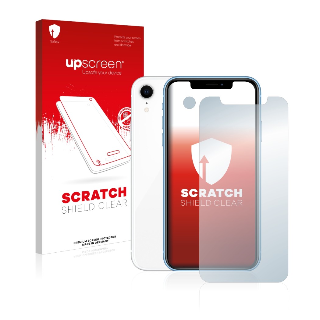 upscreen Scratch Shield Clear Premium Protector de pantalla para Apple iPhone  XR (Frontal+Cámara)