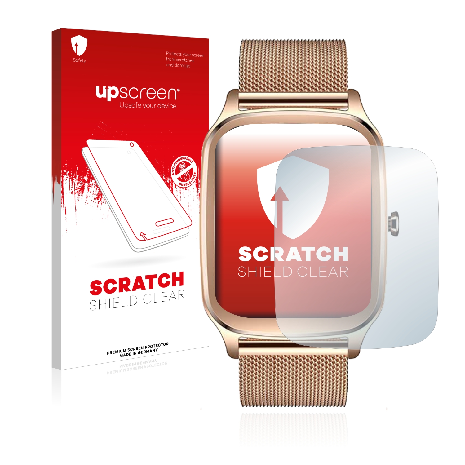 upscreen Schutz Folie für CatShin H68-G Kratzfest Anti Fingerprint Klar