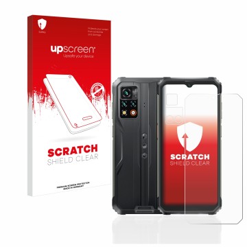 Front side of a product packaging with the brand logo upscreen. Next to it is the device Blackview BV9200 (Front+Camera) shown