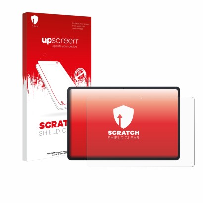 Front side of a product packaging with the brand logo upscreen. Next to it is the device Blackview Tab 90 WiFi shown with the