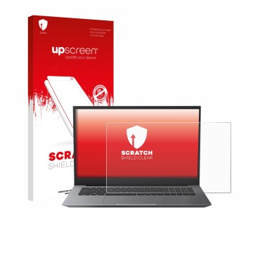 Front side of a product packaging with the brand logo upscreen. Next to it is the device Blackview Acebook 10 18.5