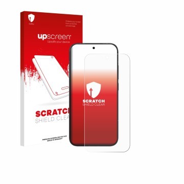 Front side of a product packaging with the brand logo upscreen. Next to it is the device Xiaomi Poco X8 Pro shown with the cor