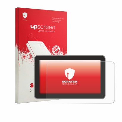 Face avant d’un emballage produit avec le logo de la marque upscreen. À côté, l’appareil Bambu Lab H2C est représenté avec la