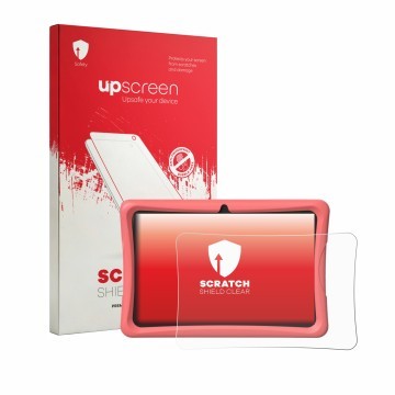 Front side of a product packaging with the brand logo upscreen. Next to it is the device Tabwee K10 shown with the correspondi