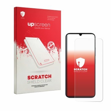 Front side of a product packaging with the brand logo upscreen. Next to it is the device Redmi R70 5G shown with the correspon