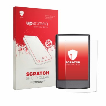 Vorderseite einer Produktverpackung mit dem Markenlogo upscreen. Daneben ist das Gerät Engwe Engine Pro 3.0 Boost mit dem zuge