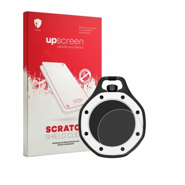 Vorderseite einer Produktverpackung mit dem Markenlogo upscreen. Daneben ist das Gerät Audemars Piguet x Swatch Royal Pop mit 