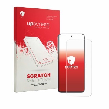 Front side of a product packaging with the brand logo upscreen. Next to it is the device ZTE Nubia Neo 5 GT shown with the cor