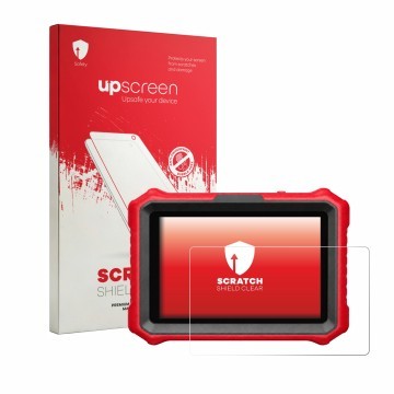 Parte frontale di una confezione del prodotto con il logo del marchio upscreen. Accanto è raffigurato il dispositivo KINGBOLEN