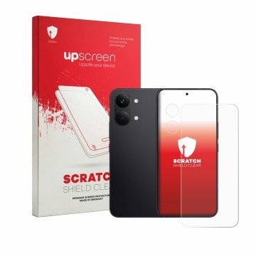 Front side of a product packaging with the brand logo upscreen. Next to it is the device Xiaomi Poco X8 Pro Max (Front+Camera)