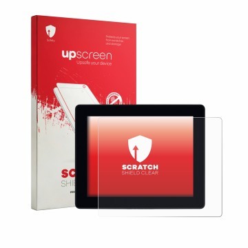 Front side of a product packaging with the brand logo upscreen. Next to it is the device Iiyama ProLite TF1215MC-B1 shown with