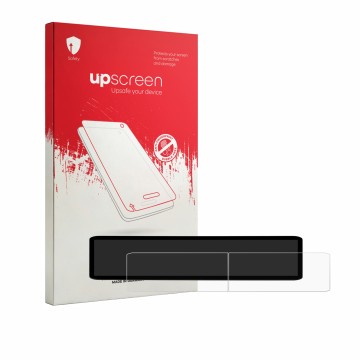 Vorderseite einer Produktverpackung mit dem Markenlogo upscreen. Daneben ist das Gerät Kia EV2 2026 ccNC Triple Panorama Displ