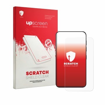 Vorderseite einer Produktverpackung mit dem Markenlogo upscreen. Daneben ist das Gerät innioasis G3 mit dem zugehörigen Displa