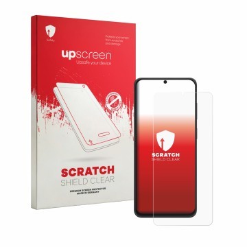 Vorderseite einer Produktverpackung mit dem Markenlogo upscreen. Daneben ist das Gerät Neow Safe mit dem zugehörigen Displaysc