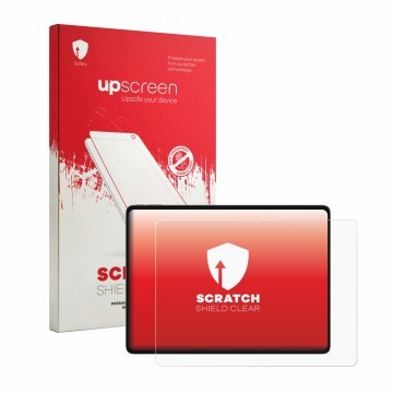 Vorderseite einer Produktverpackung mit dem Markenlogo upscreen. Daneben ist das Gerät Teclast ArtPad mit dem zugehörigen Disp