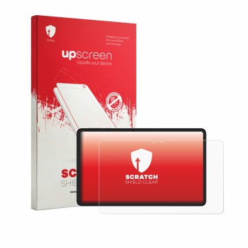 Front side of a product packaging with the brand logo upscreen. Next to it is the device Honor Pad X7b shown with the correspo