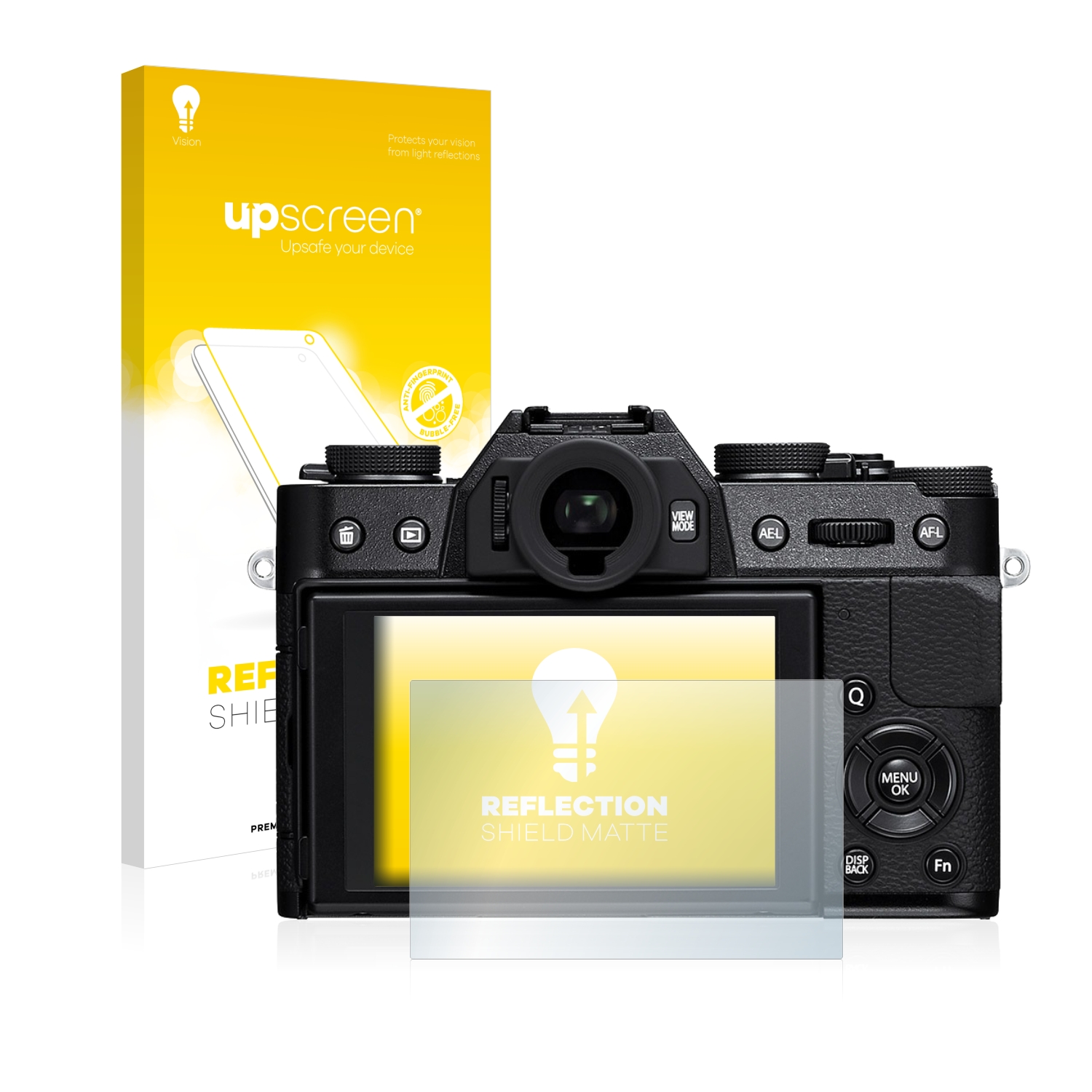 AtFoliX Plastic Glass Protective Film Compatible With Sony XAV-AX1005DB, 9H Hybrid-Glass FX Screen Protector - View #9