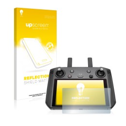 Front side of a product packaging with the brand logo upscreen. Next to it is the device DJI Smart Controller shown with the c