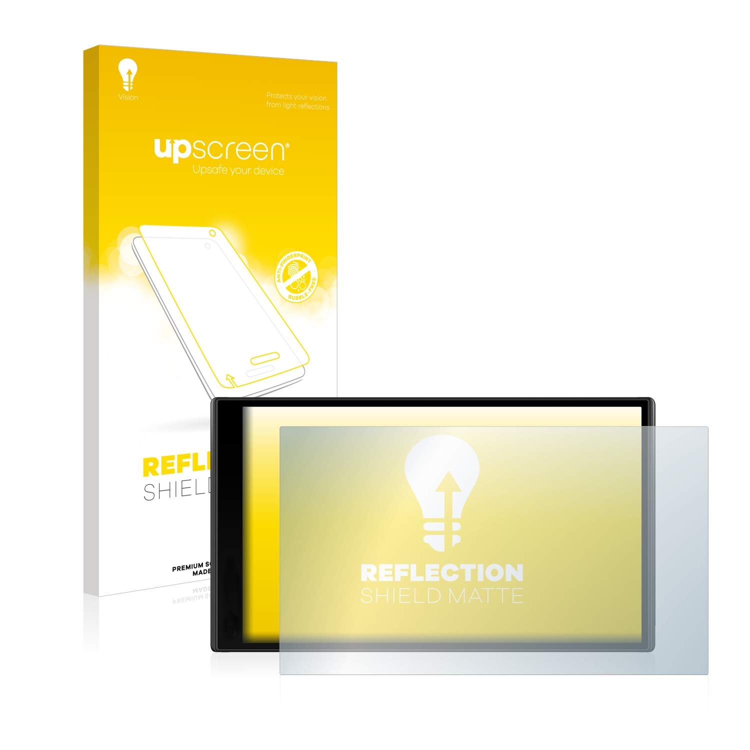 Upscreen reflection película protectora Garmin drivesmart 60 lmt-d Matt